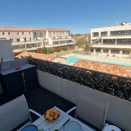 Apartamento Beau Duplex Cap Camargue Piscine 4 Pers Terrasse Et Parking Dans Résidence Sécurisée